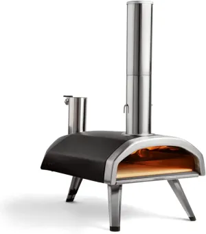 12 Wood Fired Outdoor Pizza Oven – Portable Hard Wood Pellet Pizza Oven