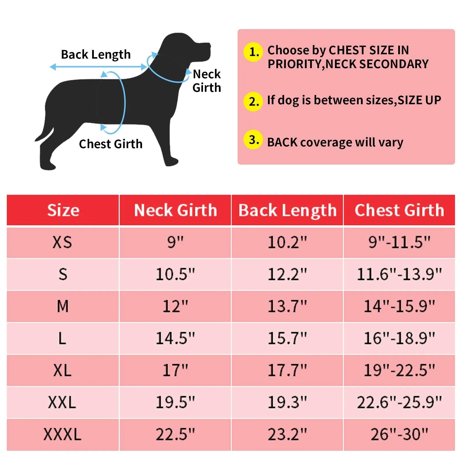 Aiitle Waterproof Cozy Dog Winter Coat Pink