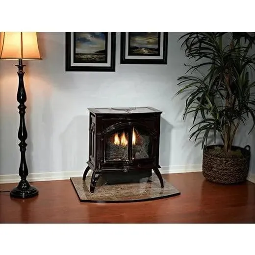 American Hearth Small Cast Iron Spirit Stove Vent Free VFD20CC