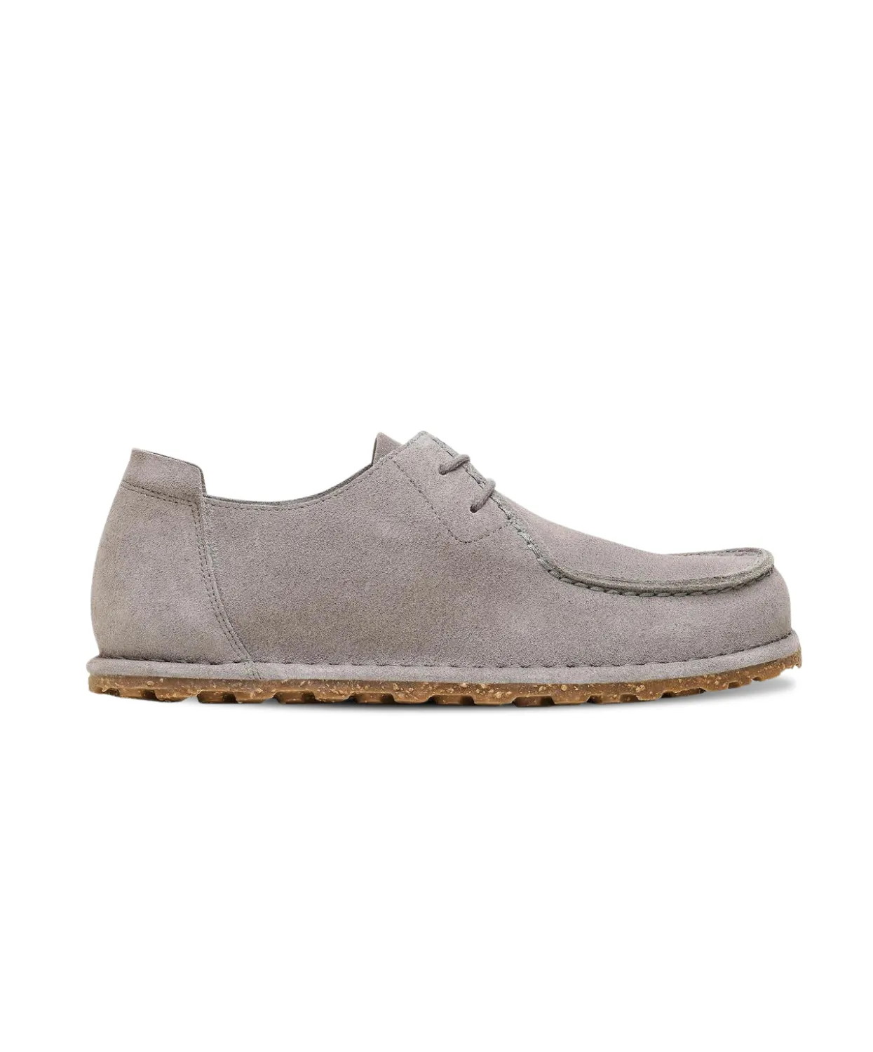 Birkenstock Utti Lace Suede Leather Whale Grey Shoes