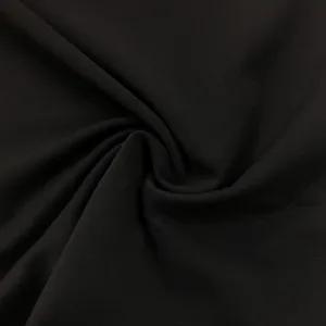 Black Moisture Wicking Nylon Spandex Supplex Fabric