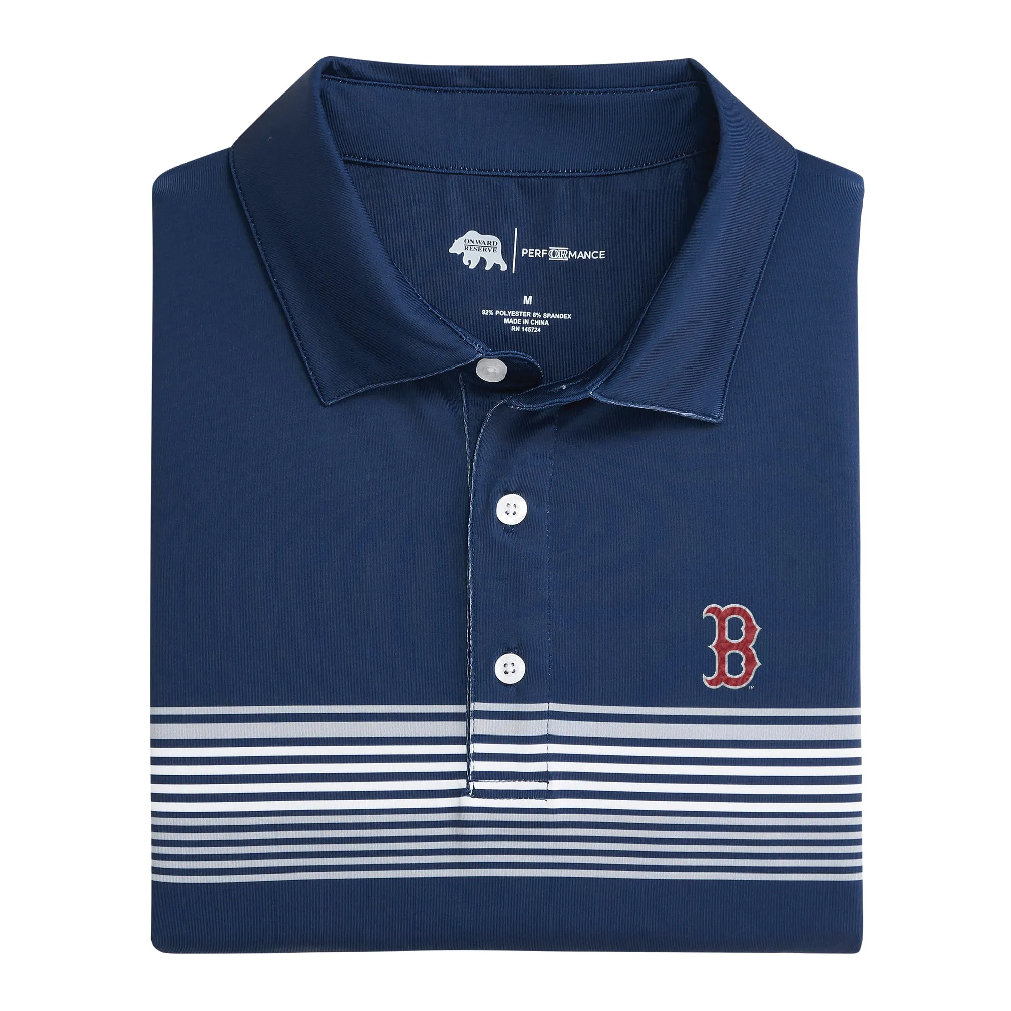 Boston Red Sox Prestwick Printed Performance Polo