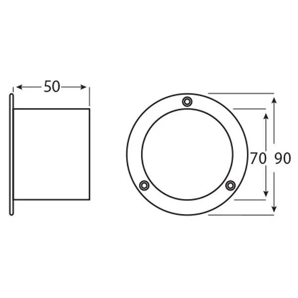 Compact Shower Box with Hose & Head