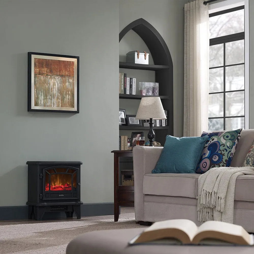 Duraflame 550 Black Electric Fireplace Stove - DFS-550-21