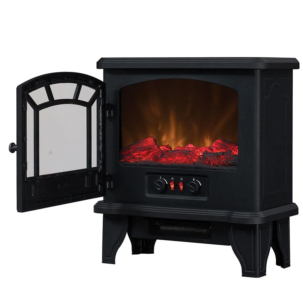 Duraflame 550 Black Electric Fireplace Stove - DFS-550-21