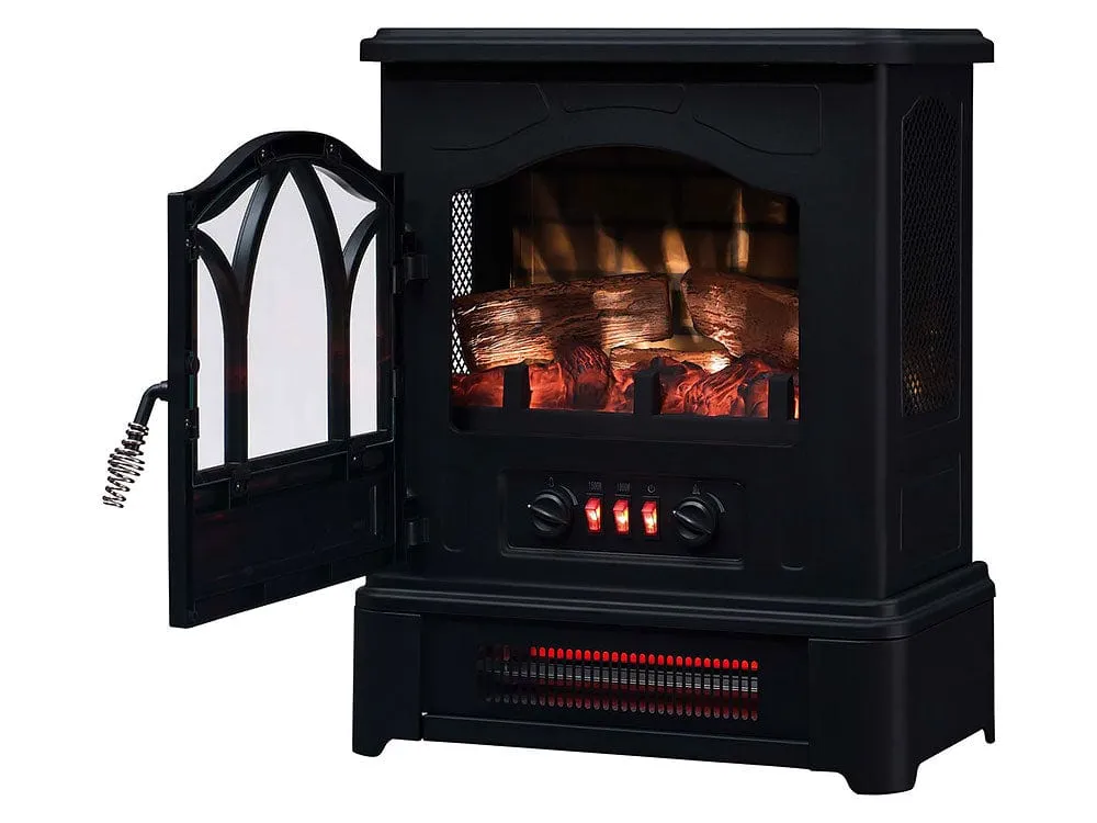 Duraflame Black Infrared Freestanding Stove