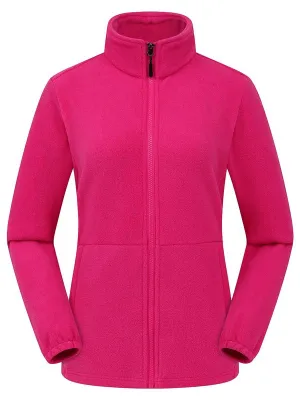 Female Antistatic Fleece Hiking Jacket with Fitted Cuffs - SF0355