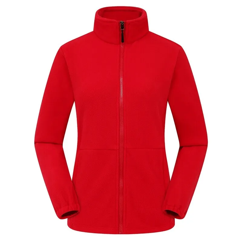 Female Antistatic Fleece Hiking Jacket with Fitted Cuffs - SF0355