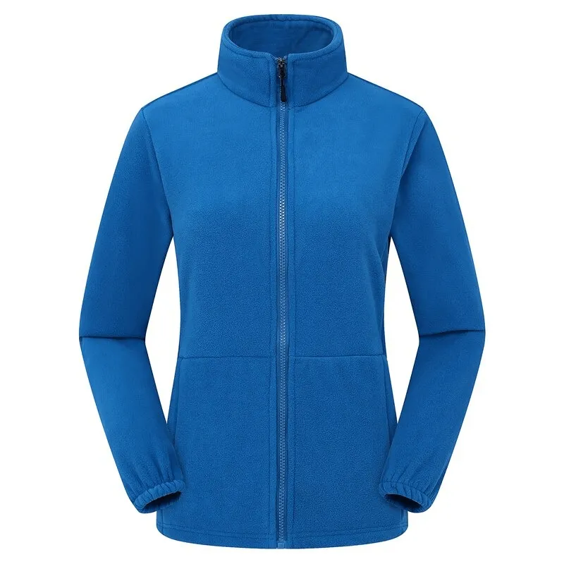 Female Antistatic Fleece Hiking Jacket with Fitted Cuffs - SF0355