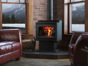 Iron Strike Grandview 230 GV230GL Wood Stove with 76000 BTU GV230GL