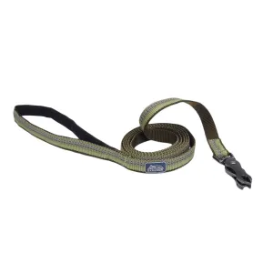 K9 Explorer Reflective Dog Leash with Scissor Snap, Fern 5/8 x 6'