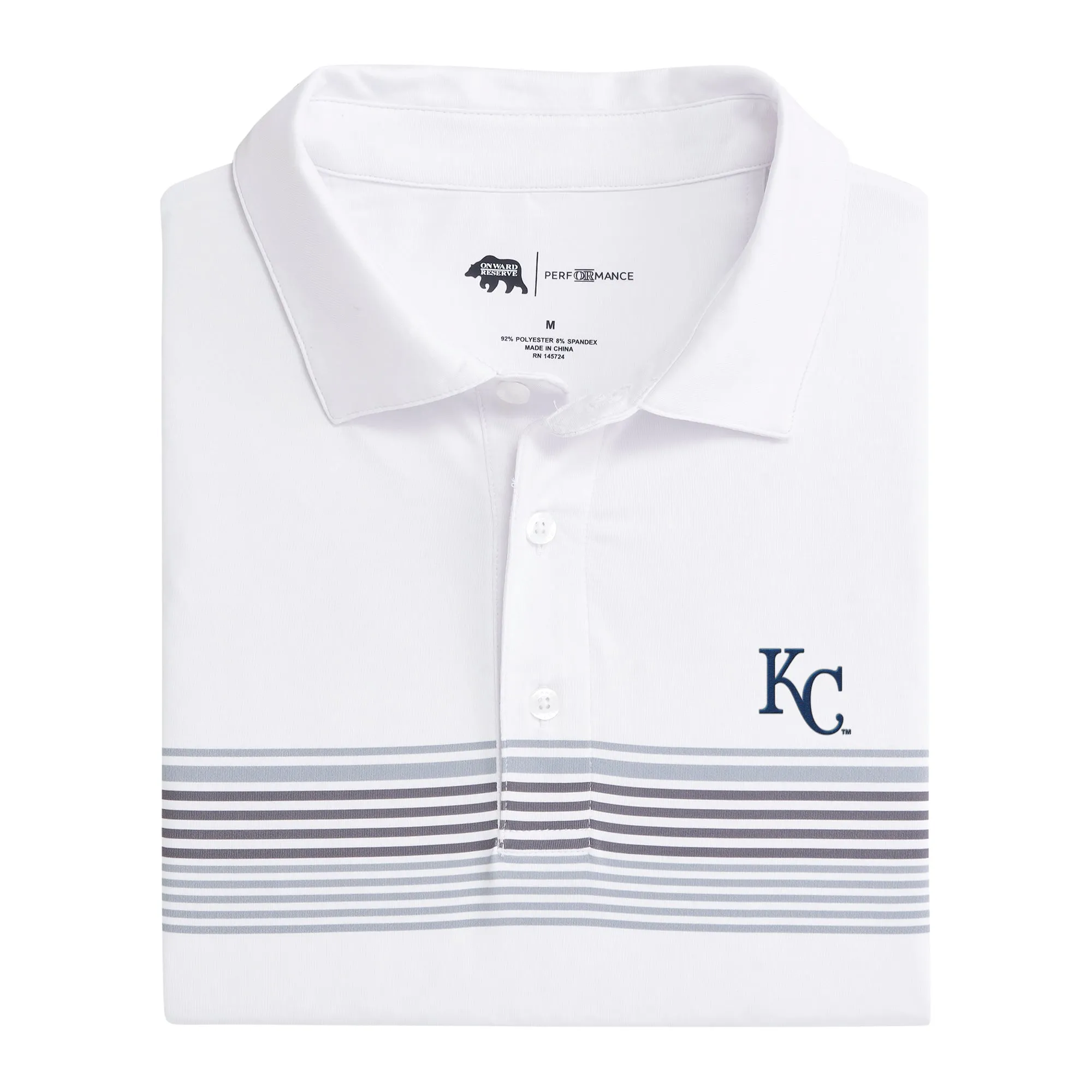 Kansas City Royals Prestwick Printed Performance Polo