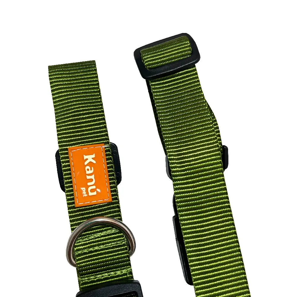 Kanu Pet Green Dog Collar