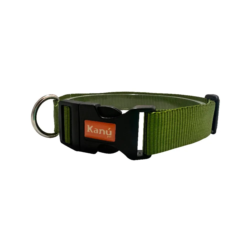 Kanu Pet Green Dog Collar