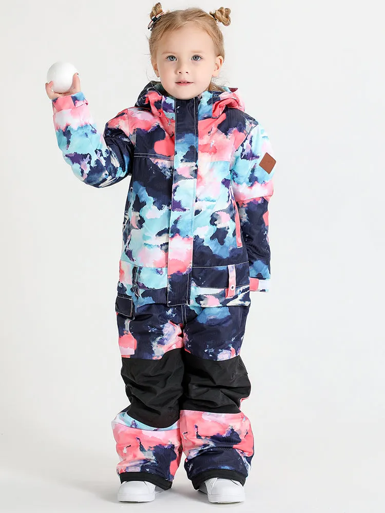 Kid's One Piece Snowboard Suit