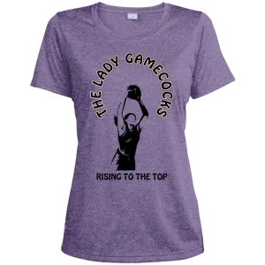 Lady Gamecocks Women's Basketball-Inspired Heather Moisture-Wicking T-Shirt