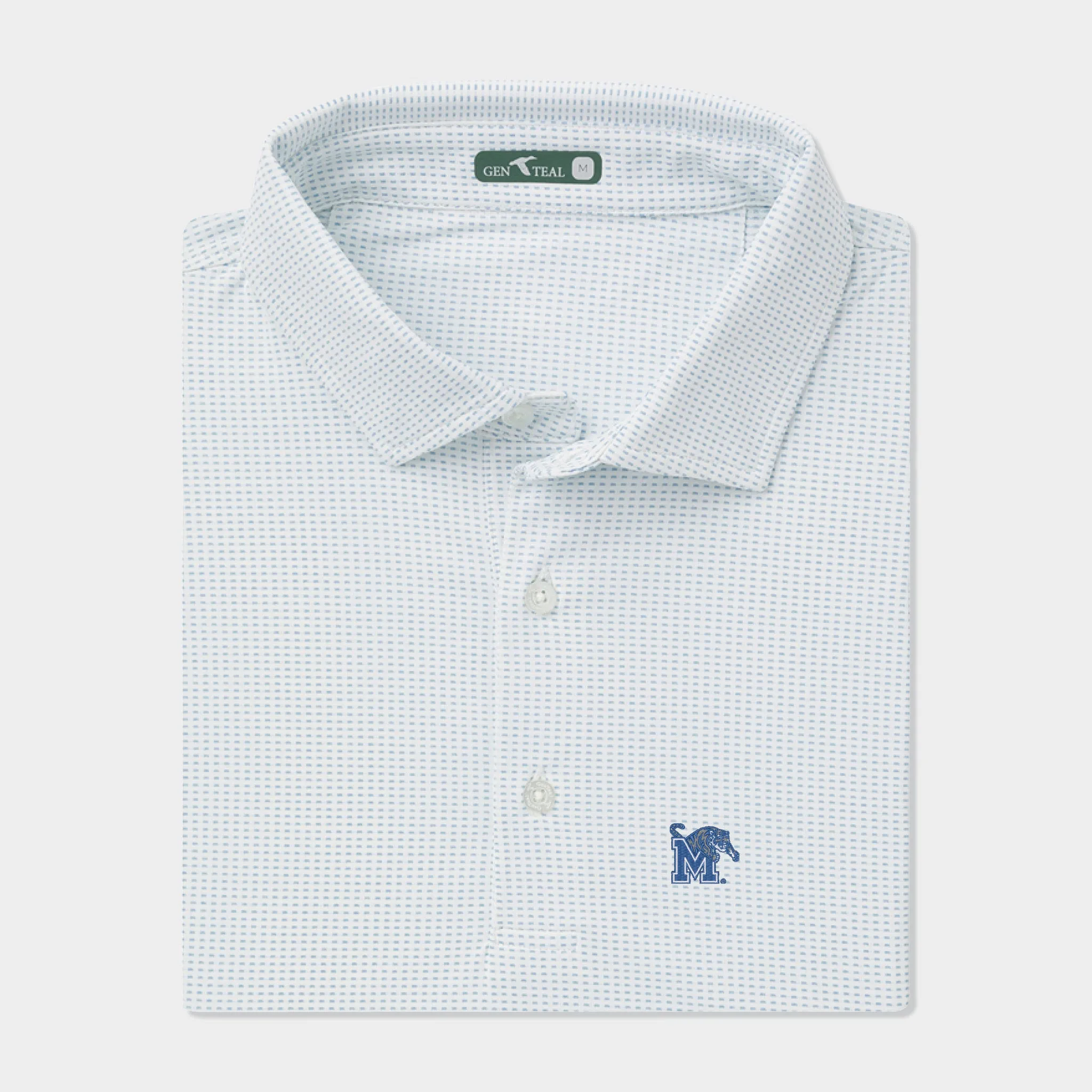 Memphis Textured Jacquard brrrº Polo