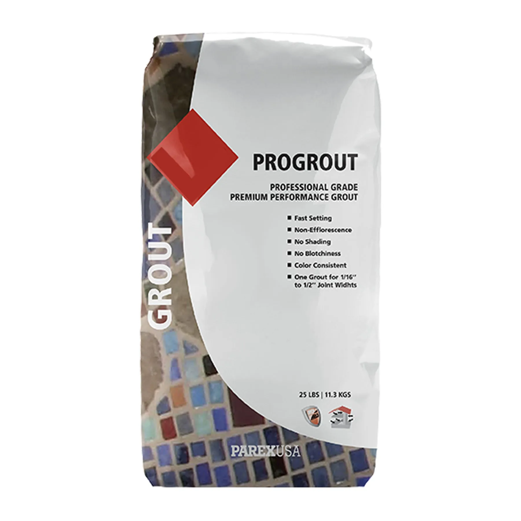 Merkrete Polyblend #17 Bone 25 lb. Sanded Grout