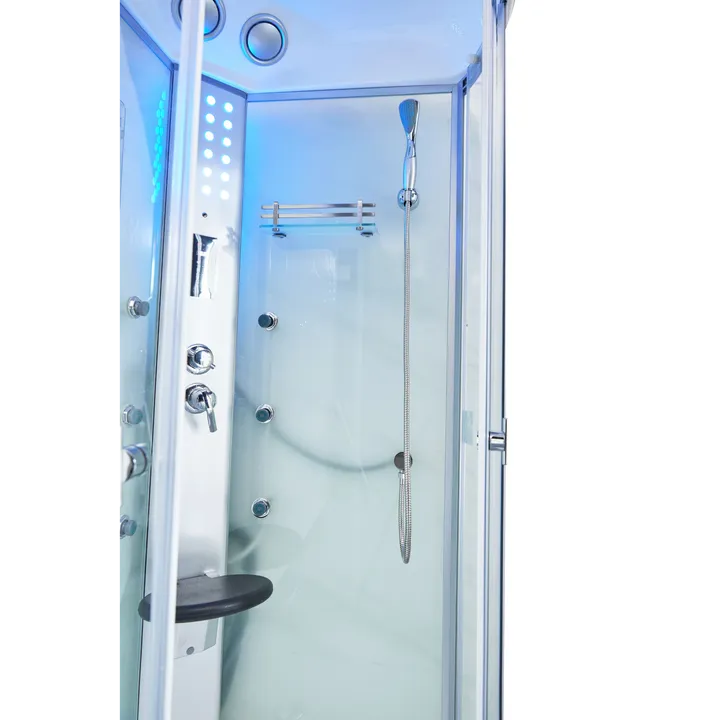 Mesa WS-9090C 1 Person Corner Steam Shower - 36"L x 36"W x 85"H