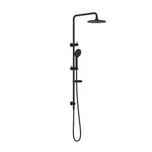 Nero Builder Project Twin Shower Set Matte Black