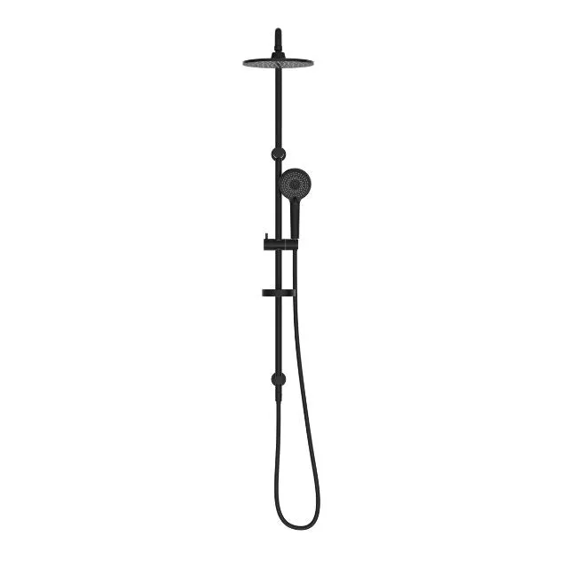 Nero Builder Project Twin Shower Set Matte Black