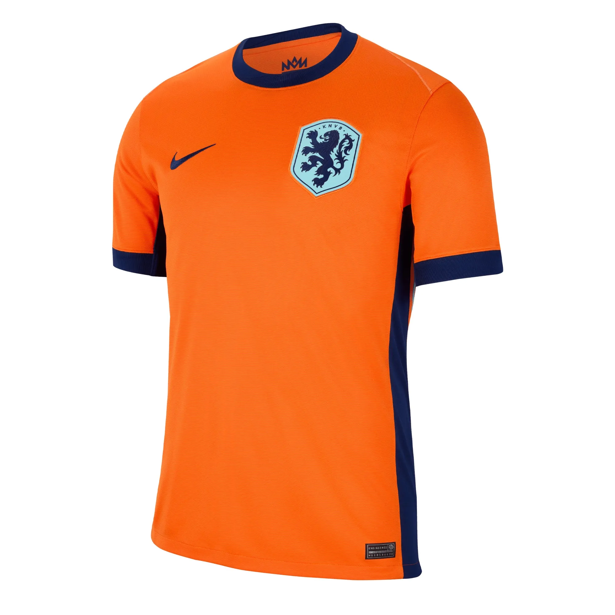 Nike Men's Netherlands 2024/25 Home Jersey Orange/Blue Void