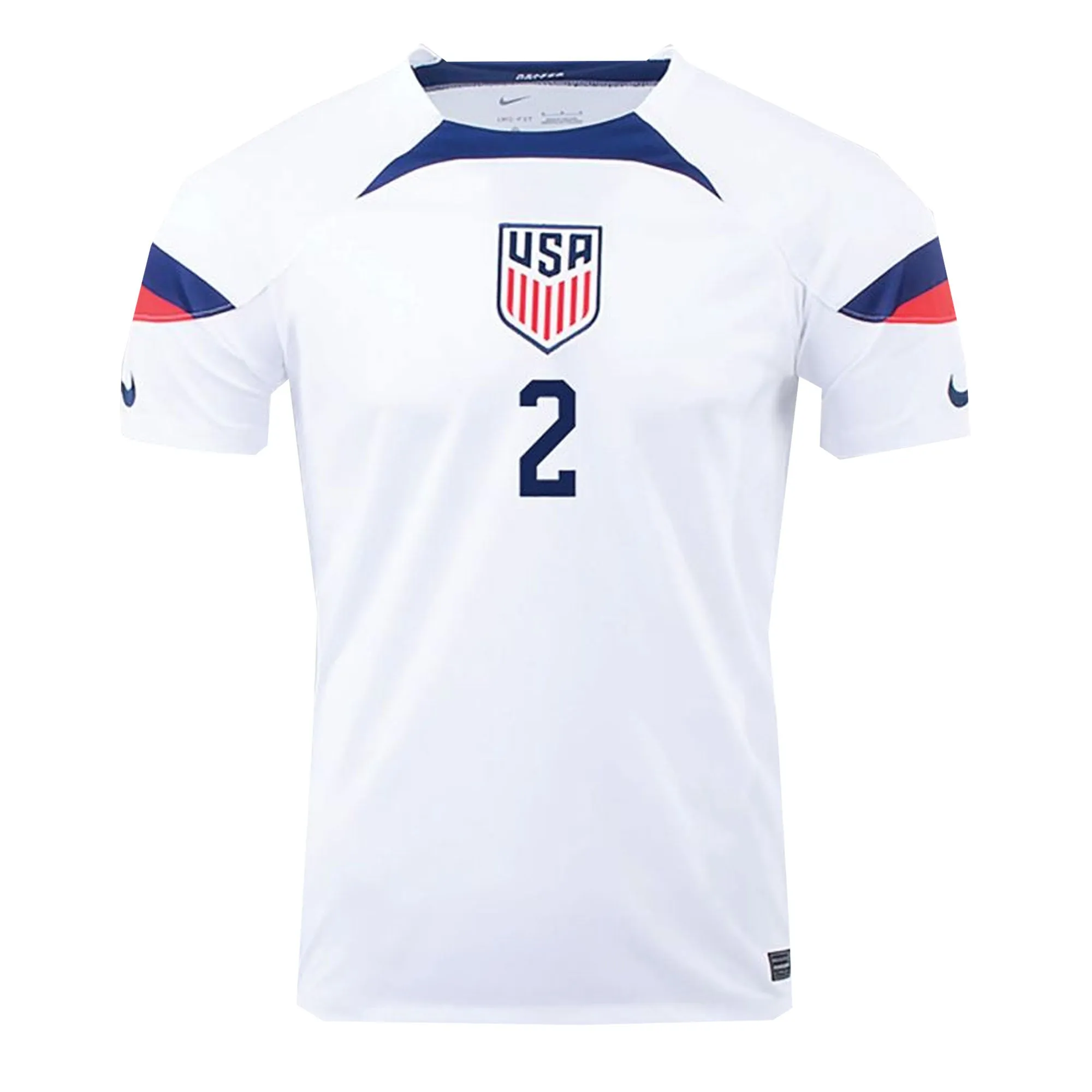 Nike Men's USA 2022/23 Home Jersey w/ Dest #2 Printing