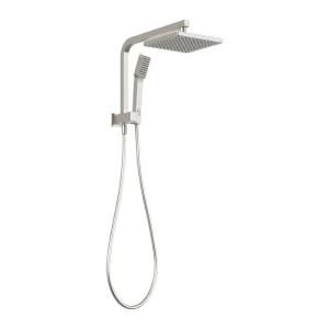 Phoenix Lexi Compact Twin Shower - Brushed Nickel