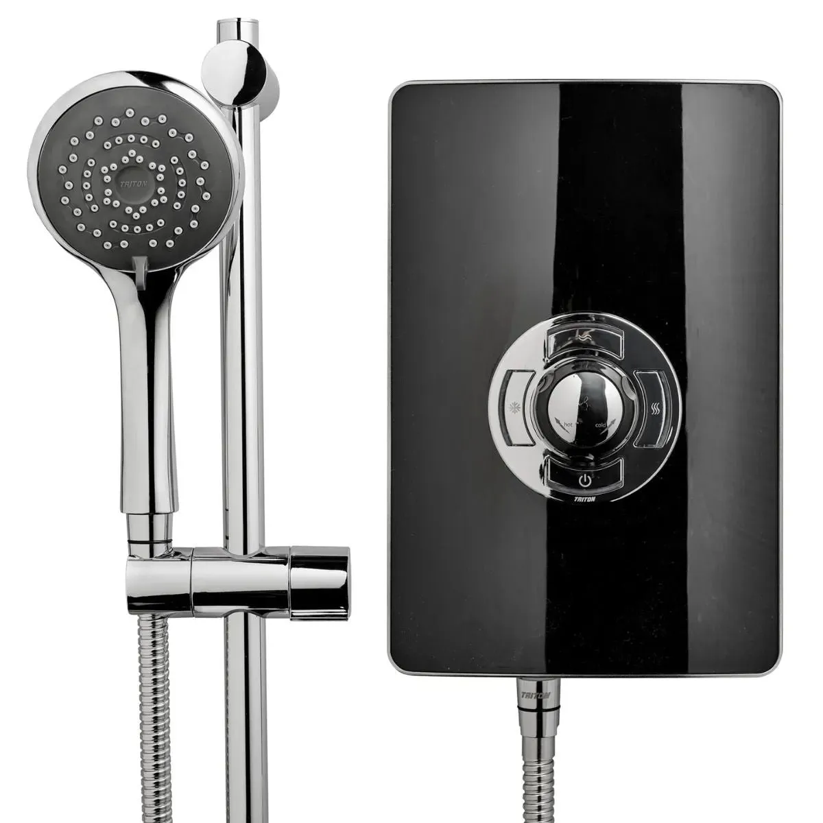 Triton Aspirante 8.5kW Electric Shower in Gloss Black - ASP08GSBLK