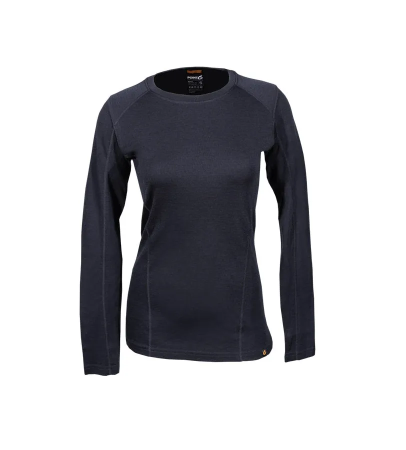 Women's Base Layer Long Sleeve Mid-Weight Crew Neck Top