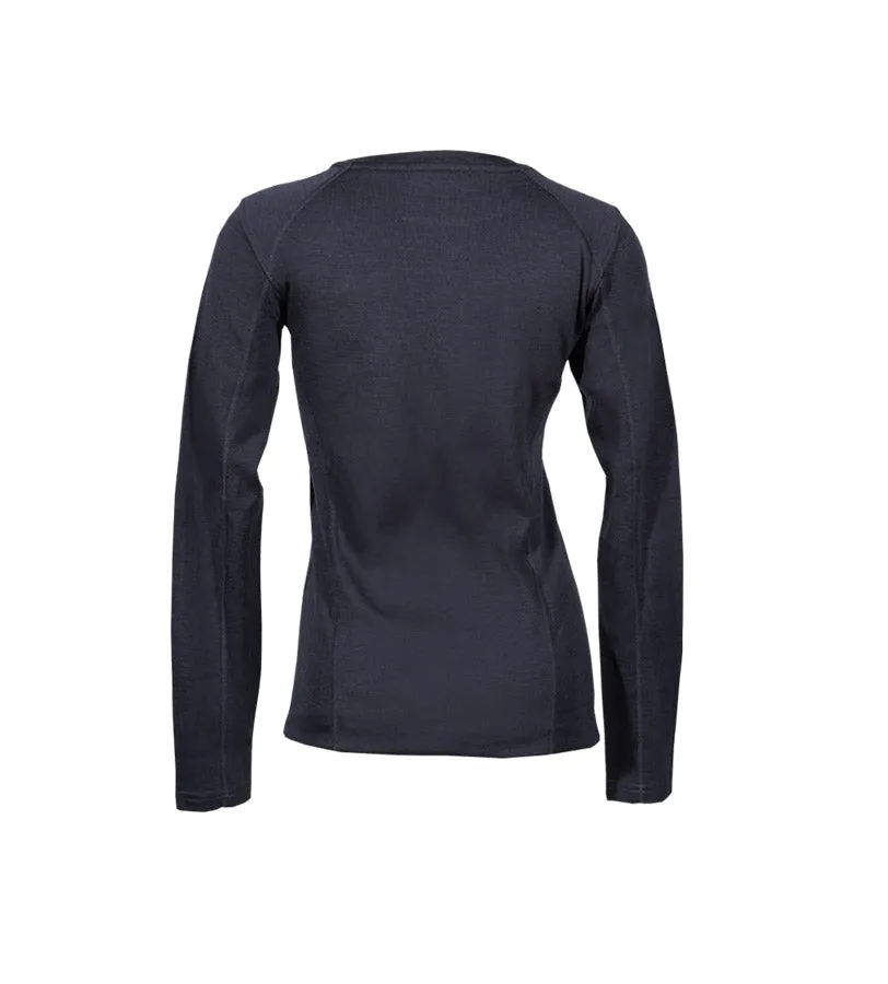 Women's Base Layer Long Sleeve Mid-Weight Crew Neck Top