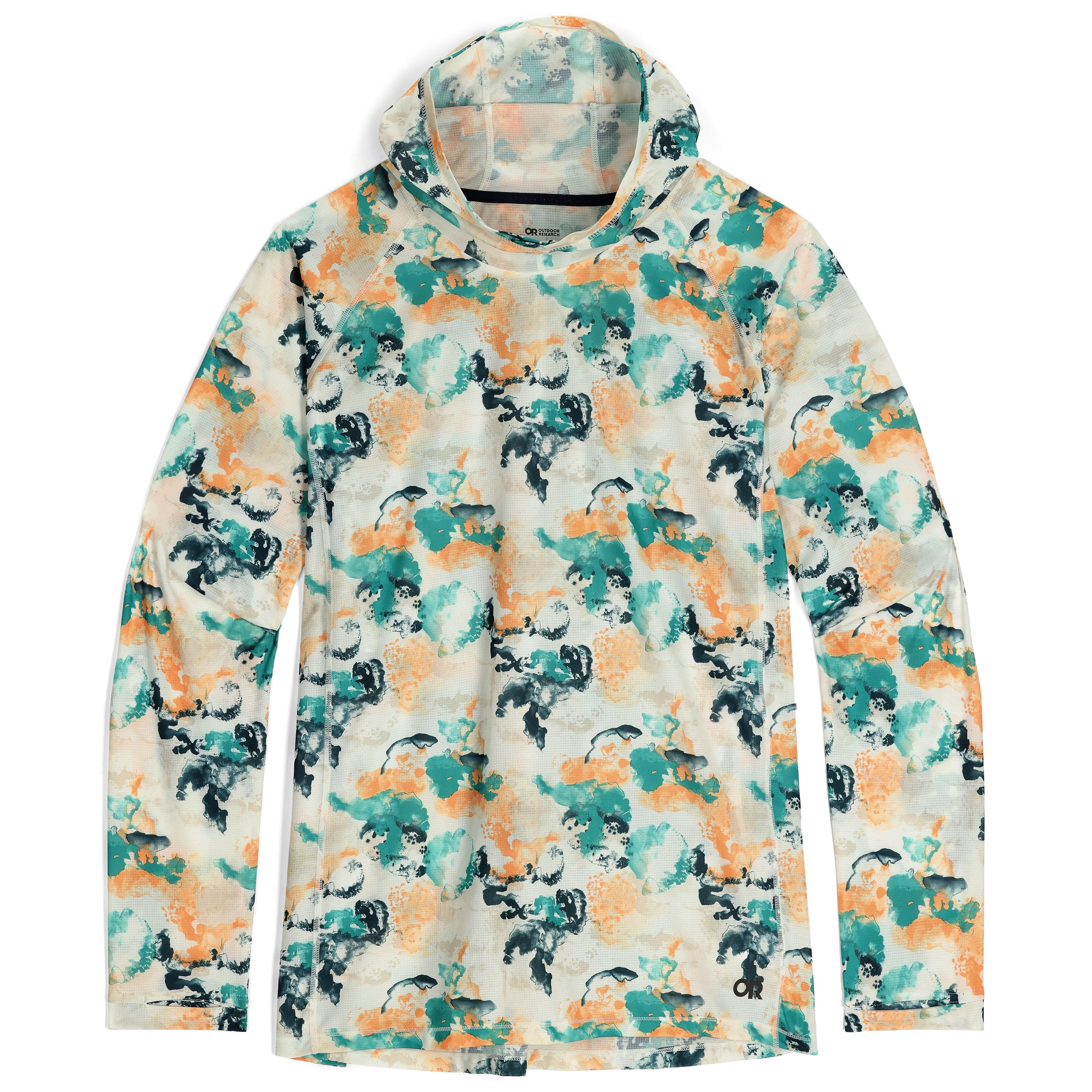 Women's Echo Printed Hoodie-Plus