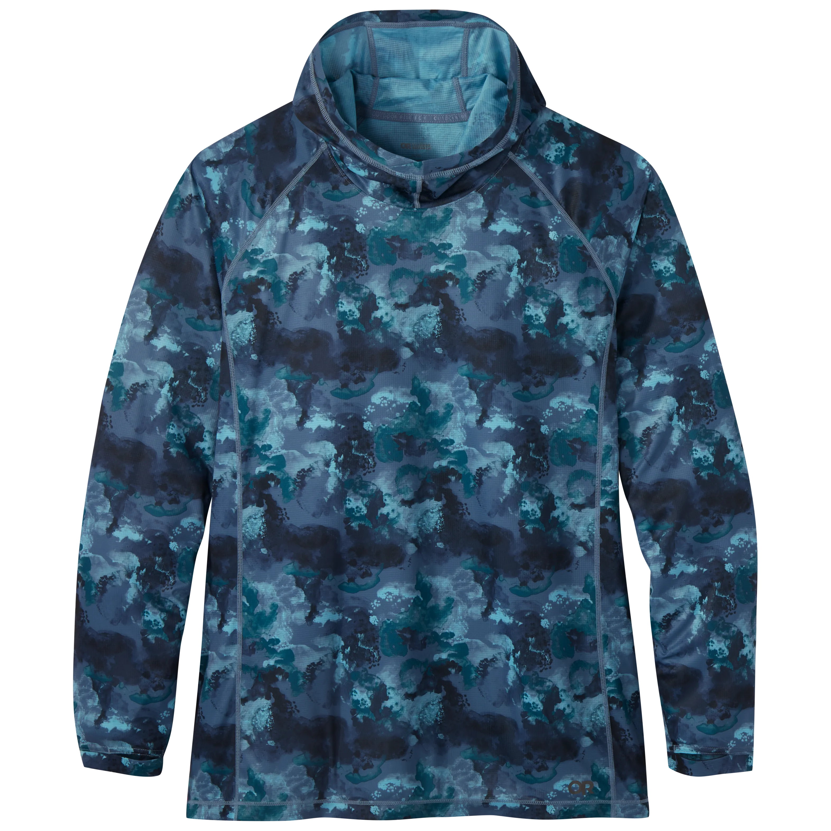 Women's Echo Printed Hoodie-Plus