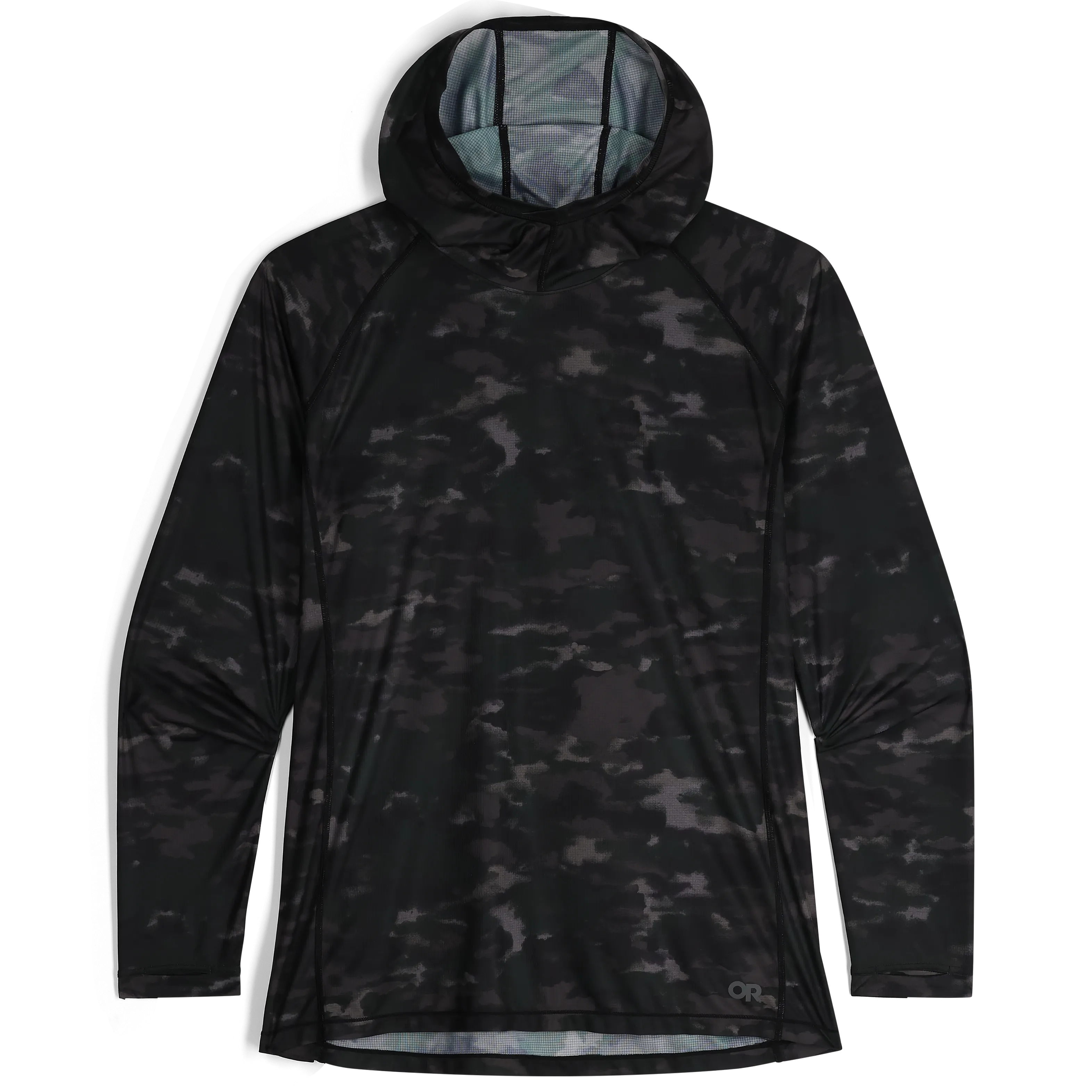 Women's Echo Printed Hoodie-Plus