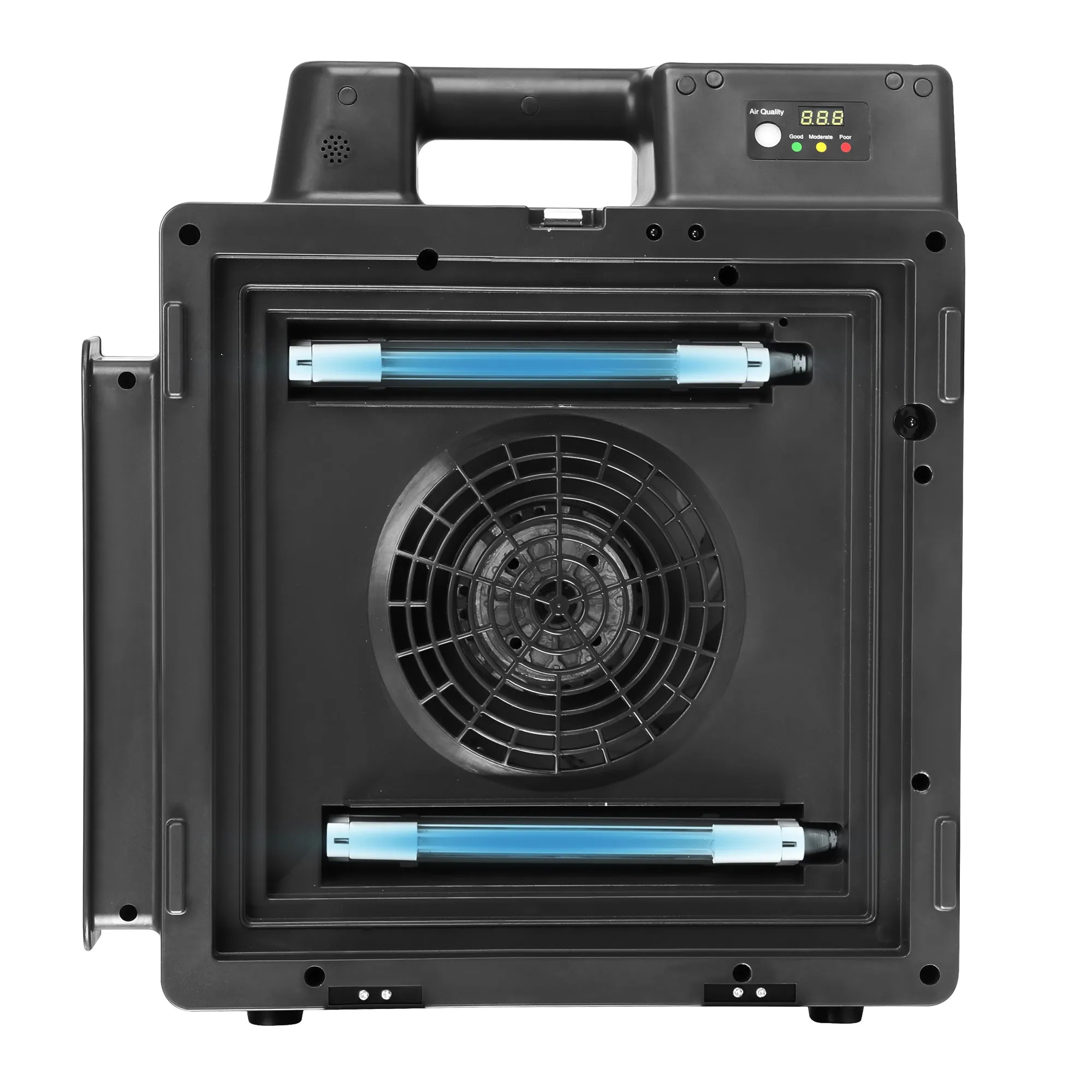 XPOWER X-2830U Commercial 5 Stage Filtration HEPA Purifier System, Airborne Air Cleaner, Mini Air Scrubber with Dual UV-C Lights and PM2.5 Air Sensor