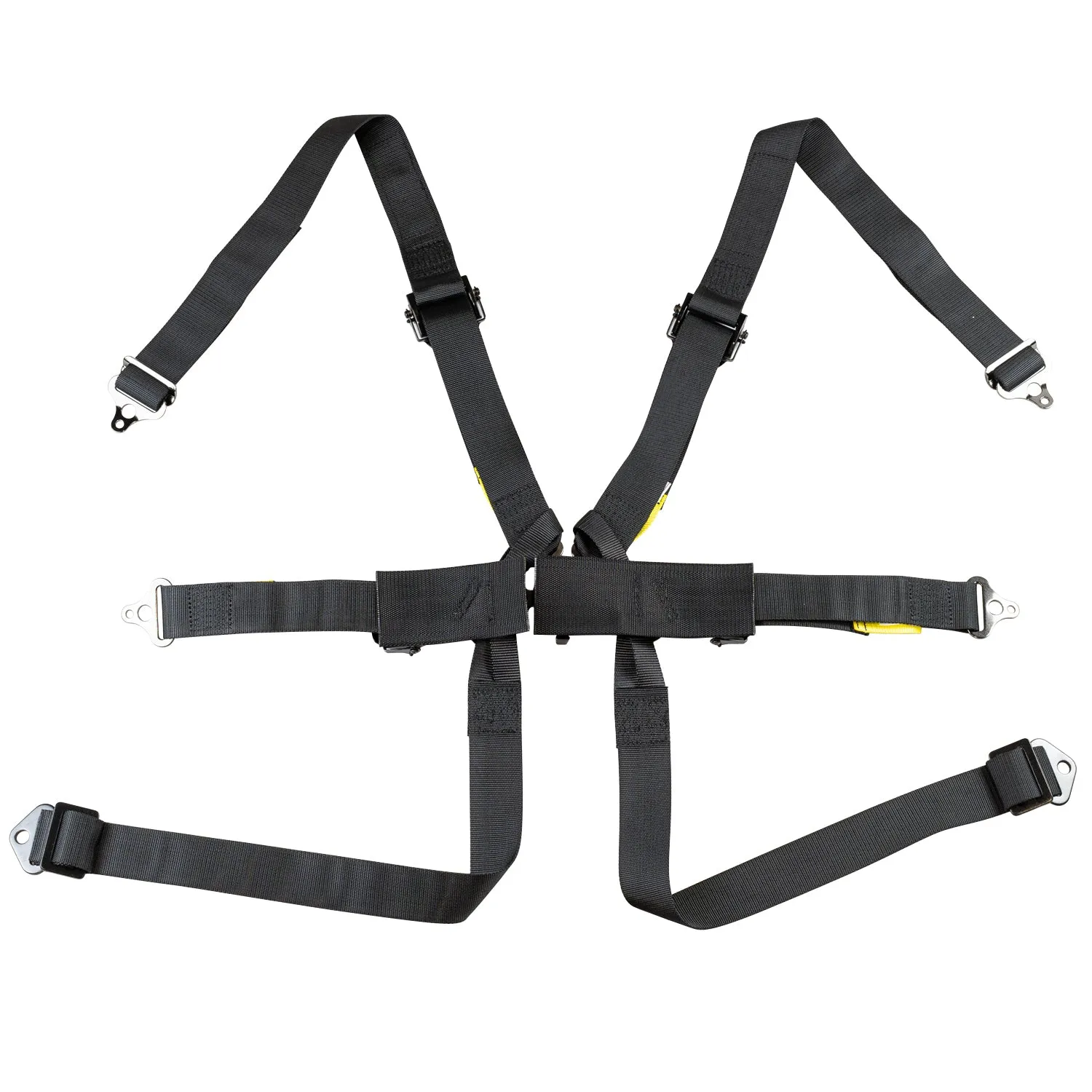 Zamp 6 Point Racing Harness 2" Pull-Down/Pull-Out FIA 8853-2016