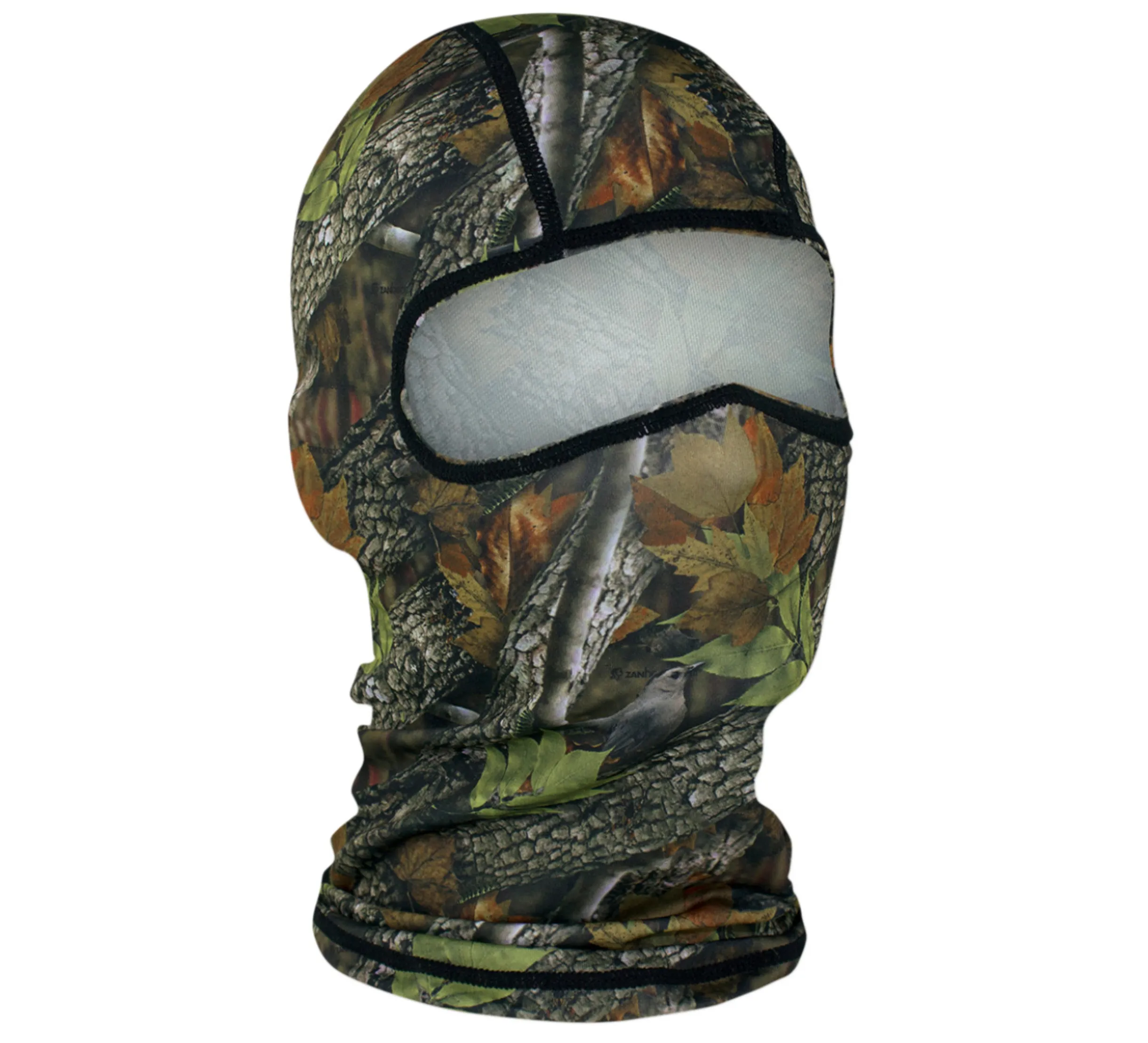 Zan Woodland Camo Under Helmet Balacalava