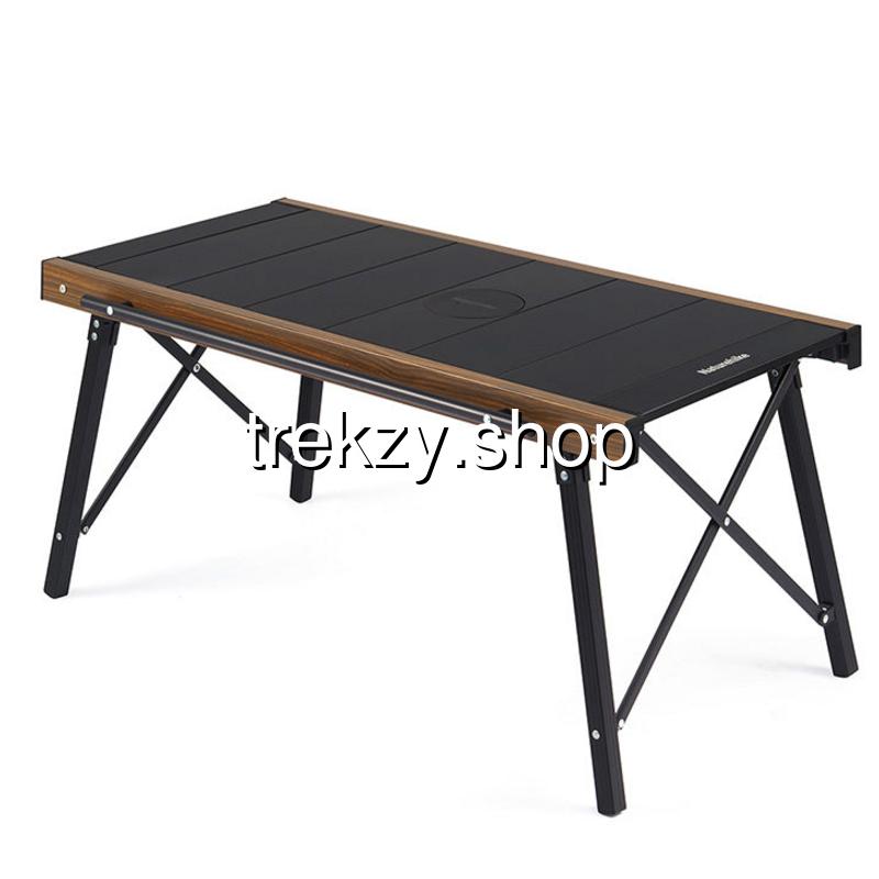 ชุดเฟอร์นิเจอร์แคมป์ไม้ Wooden Camp Set โต๊ะ+ม้านั่ง+ชั้นวาง