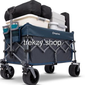 รถลากแคมป์ Folding Camp Wagon ล้อใหญ่ พับได้ รับน้ำหนักมาก